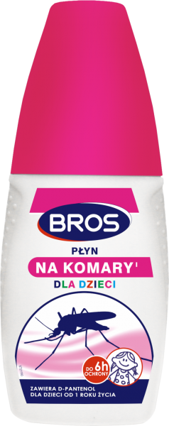 Purškalas nuo uodų vaikams 50ml BROS