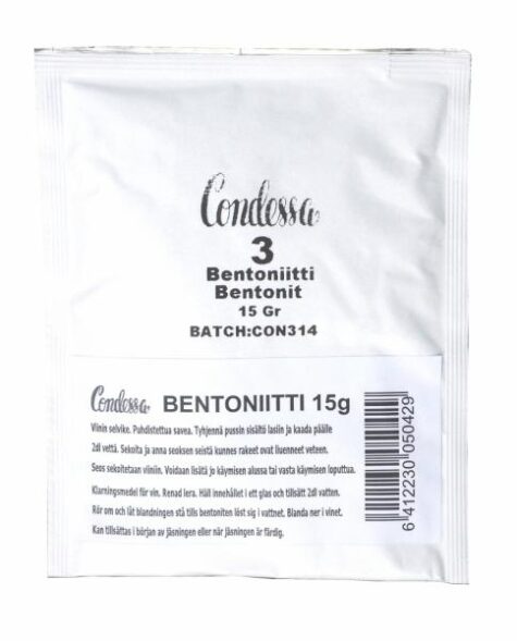 Bentonitas 15 g