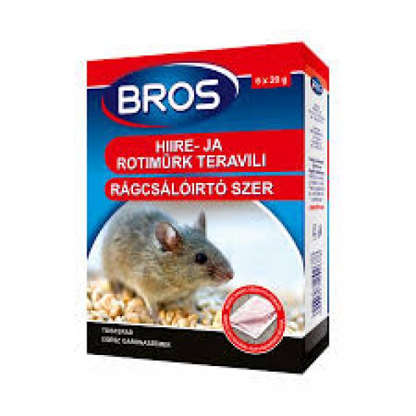 Žiurkių nuodai BROS javai 120 g