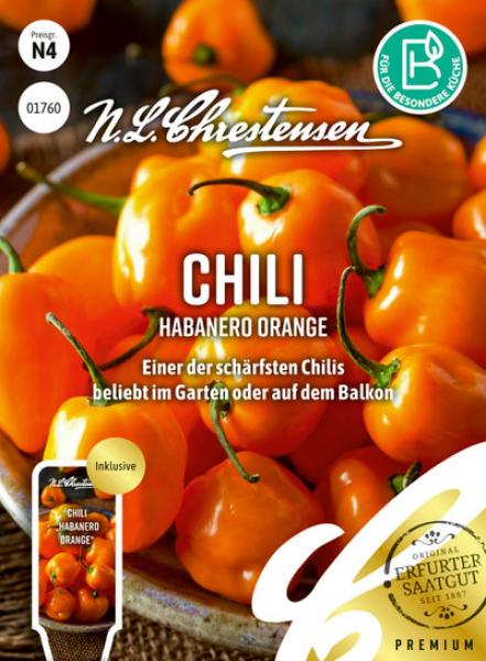 Aitrioji paprika Habanero Orange S