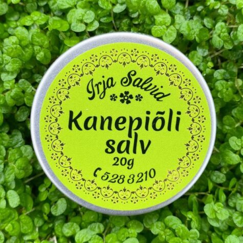 Kanapių aliejaus tepalas 20 g