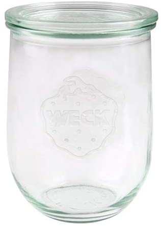 WECK stiklainis Tulip Jar su dangteliu 1062 ml