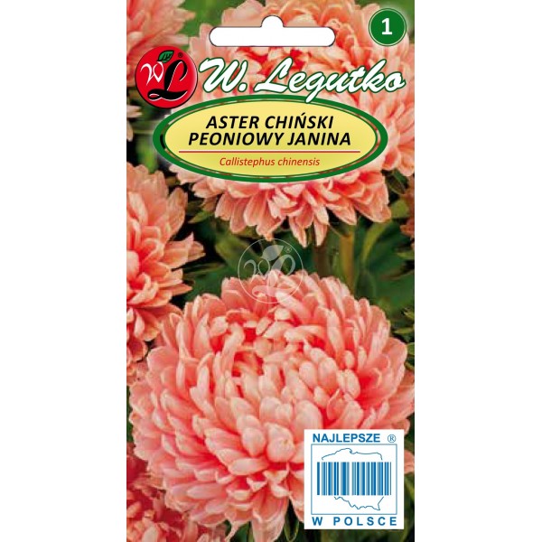 Aster Pooneng Janina Salmon Pink 0,5 g Sodo Krautuvele