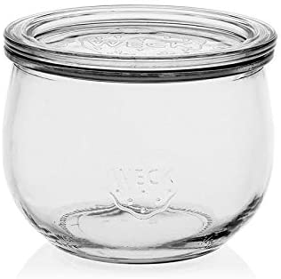 WECK stiklainis Tulip Jar su dangteliu 580 ml