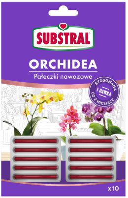 Trąšų lazdelės orchidėjoms Substral 10 vnt