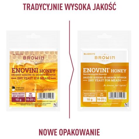 Vyno mielės medaus vynui Enovini 10g