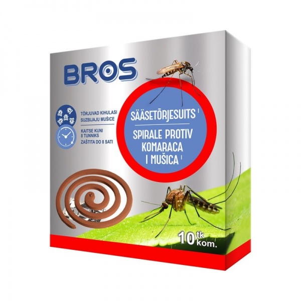 Uodų valdymo sėklos 10pc (spiralės) Bros