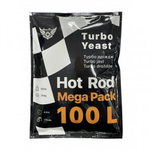 Distiliacinės mielės Hot Rod Mega Pack 100L 360g